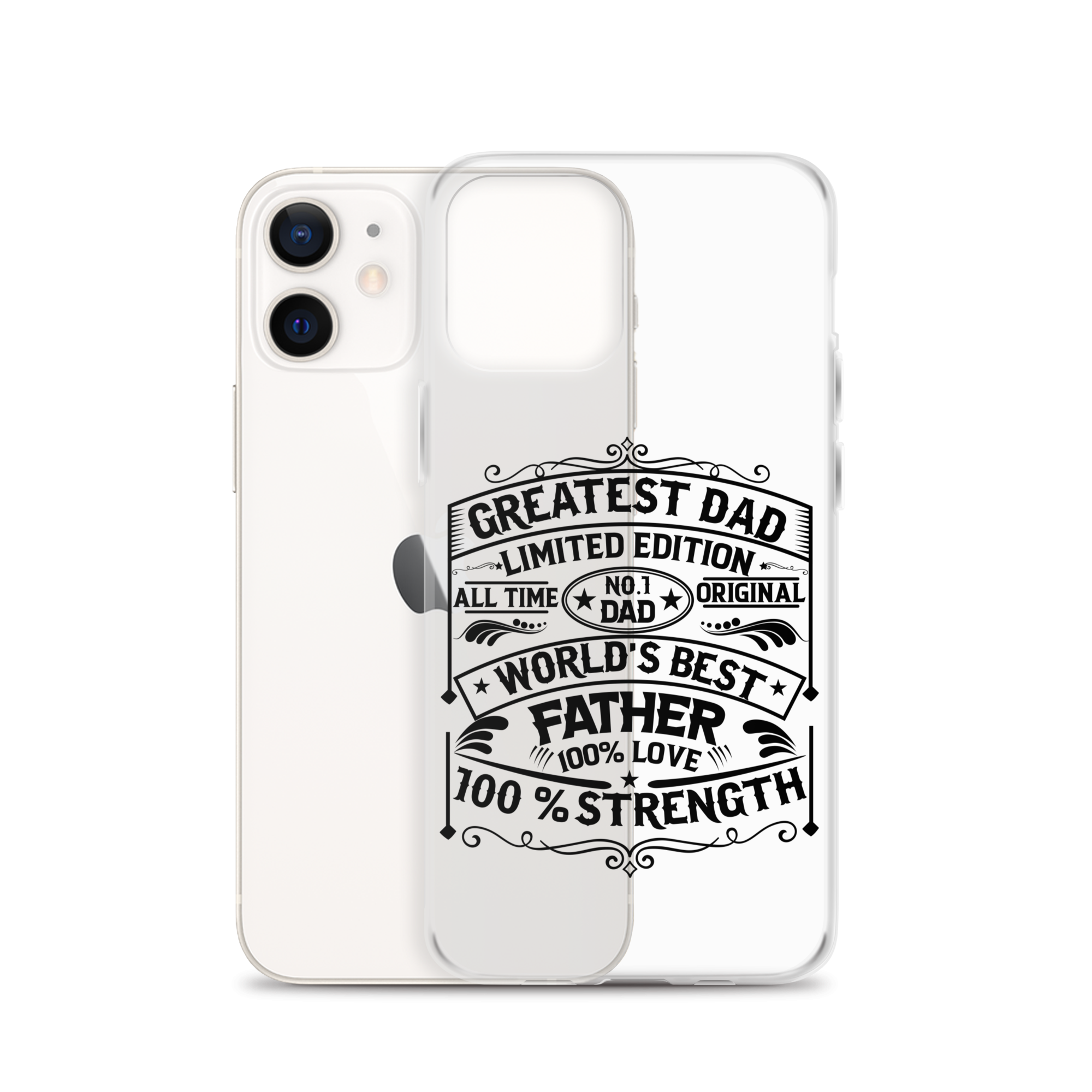 Greatest Dad Limited Edition All Time Clear Case for iPhone®