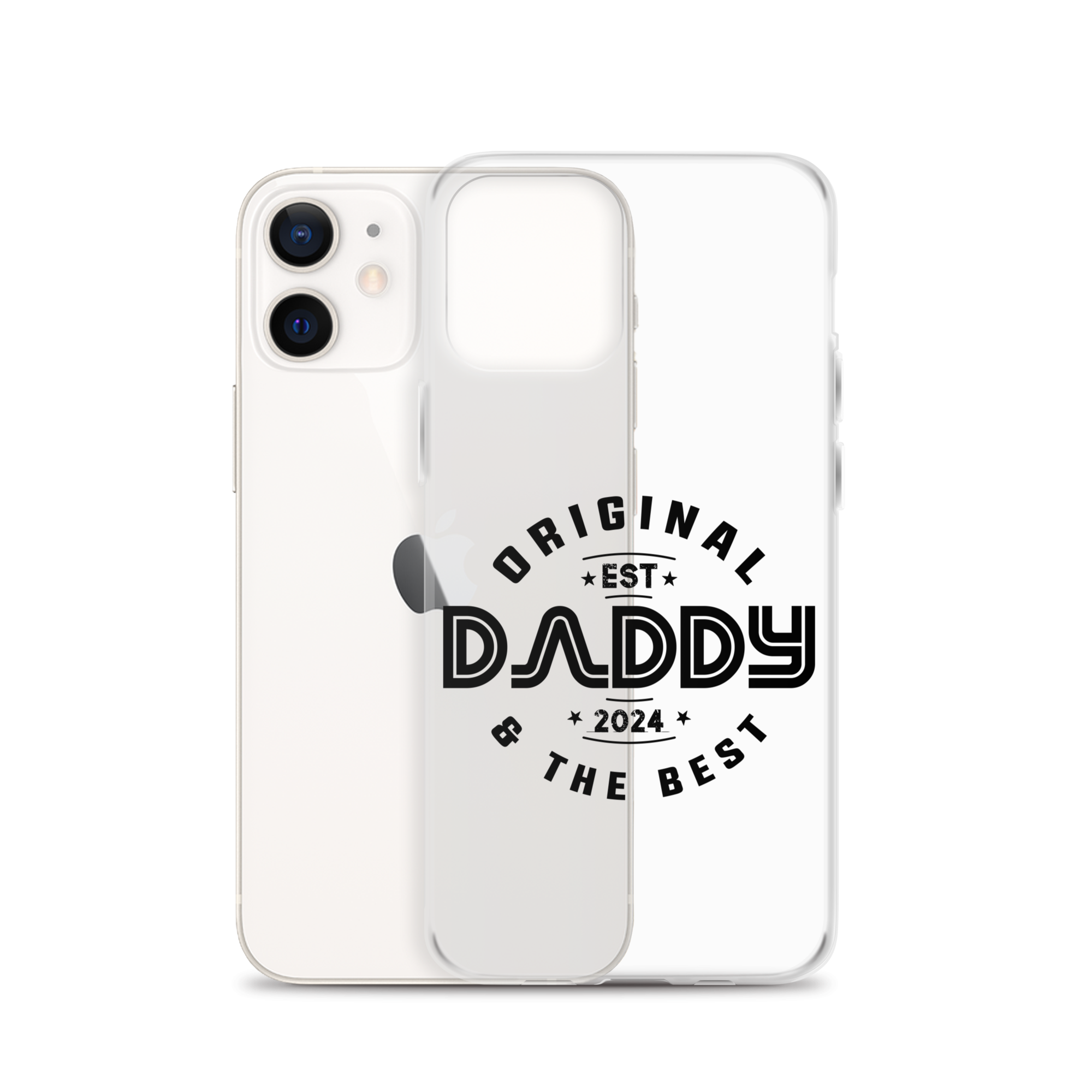 Original And The Best Daddy Establish 2024 Clear Case for iPhone®