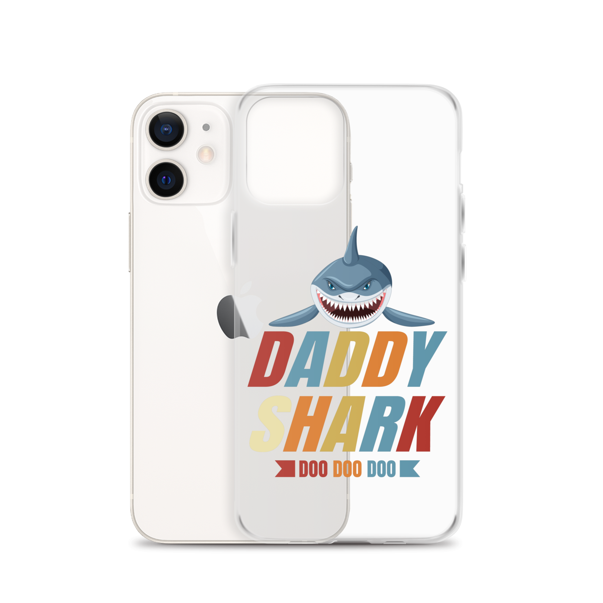 Daddy Shark Doo Doo Doo Clear Case for iPhone®