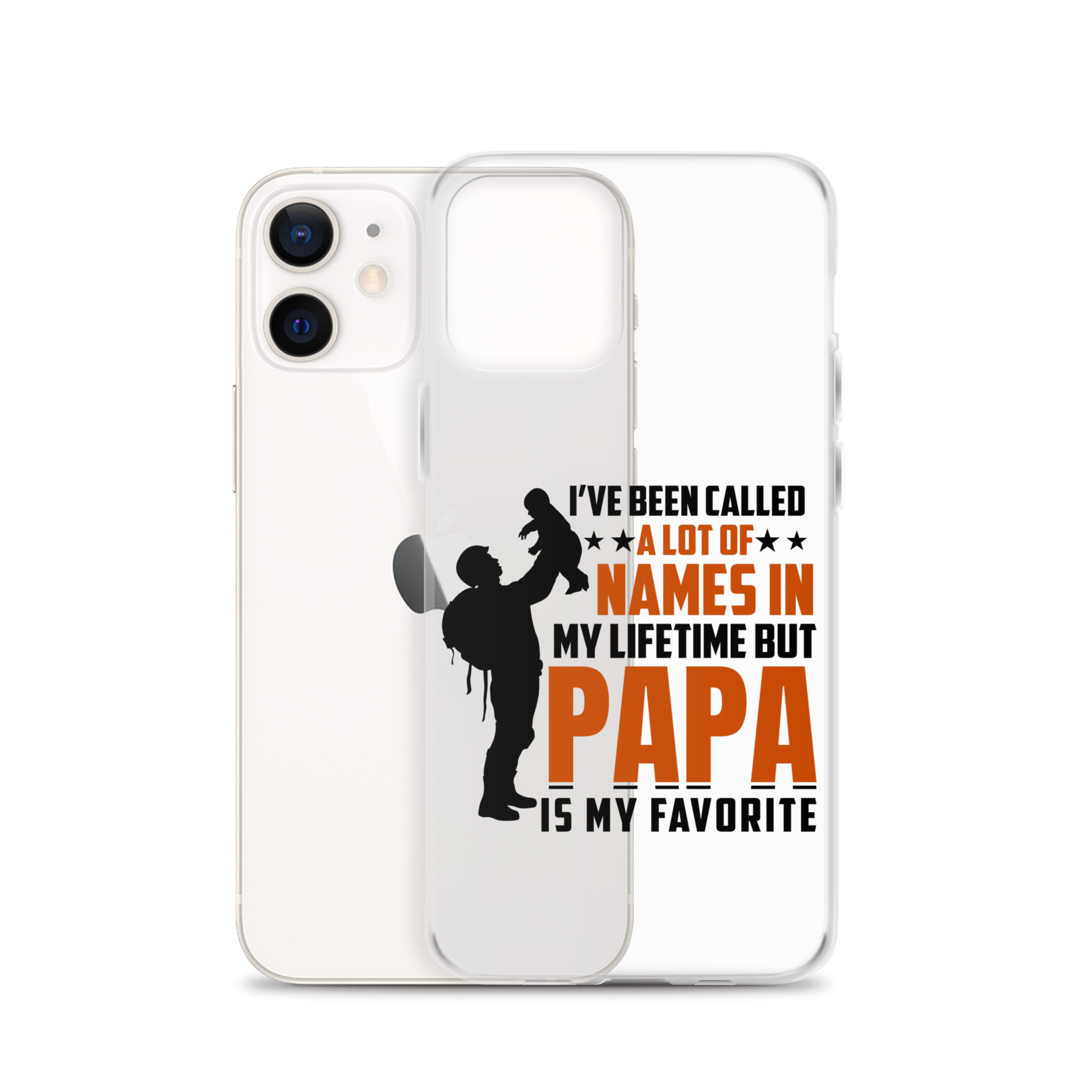 I've Been Called A Lot Of Names In My Lifetime But Papa Is My Favorite Clear Case for iPhone®