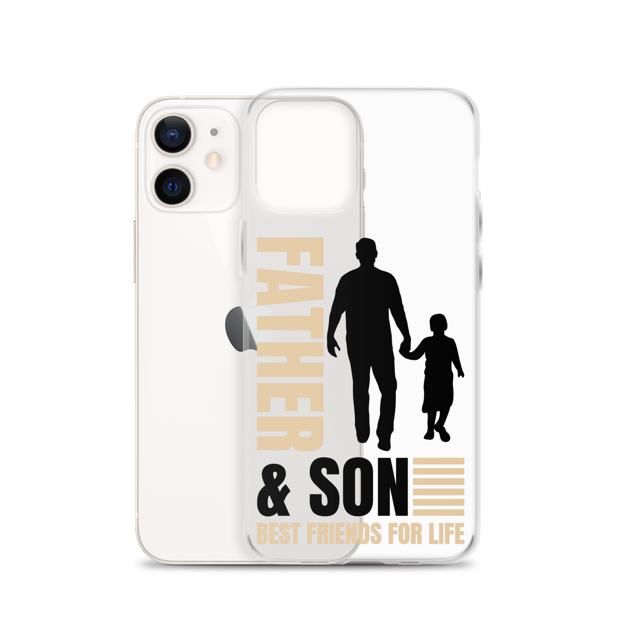 Father & Son Best Friends For Life Clear Case for iPhone®