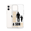 Father & Son Best Friends For Life Clear Case for iPhone®