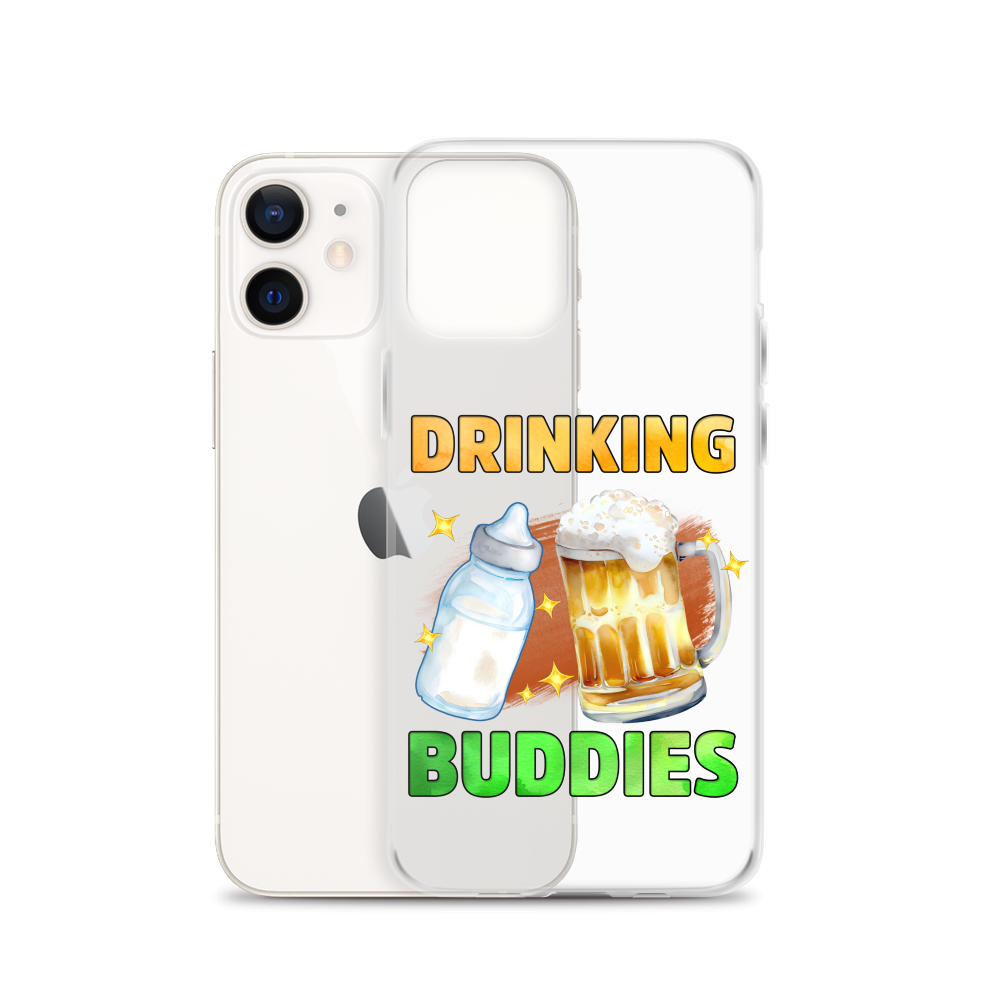 Drinking Buddies Clear Case for iPhone®