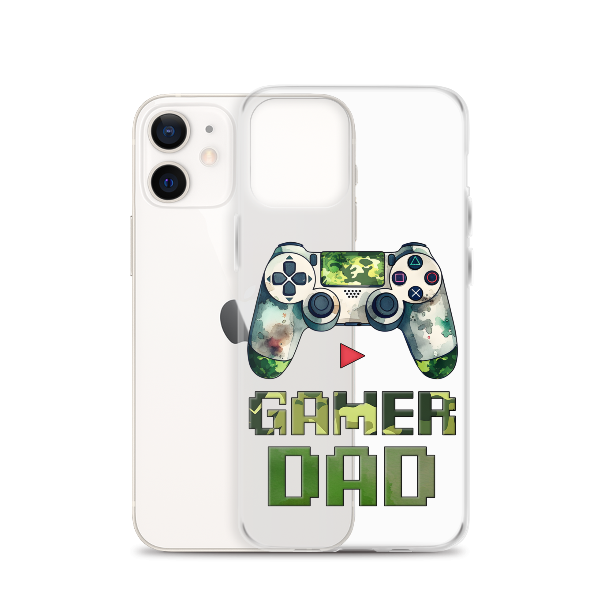 Gamer Dad Clear Case for iPhone®