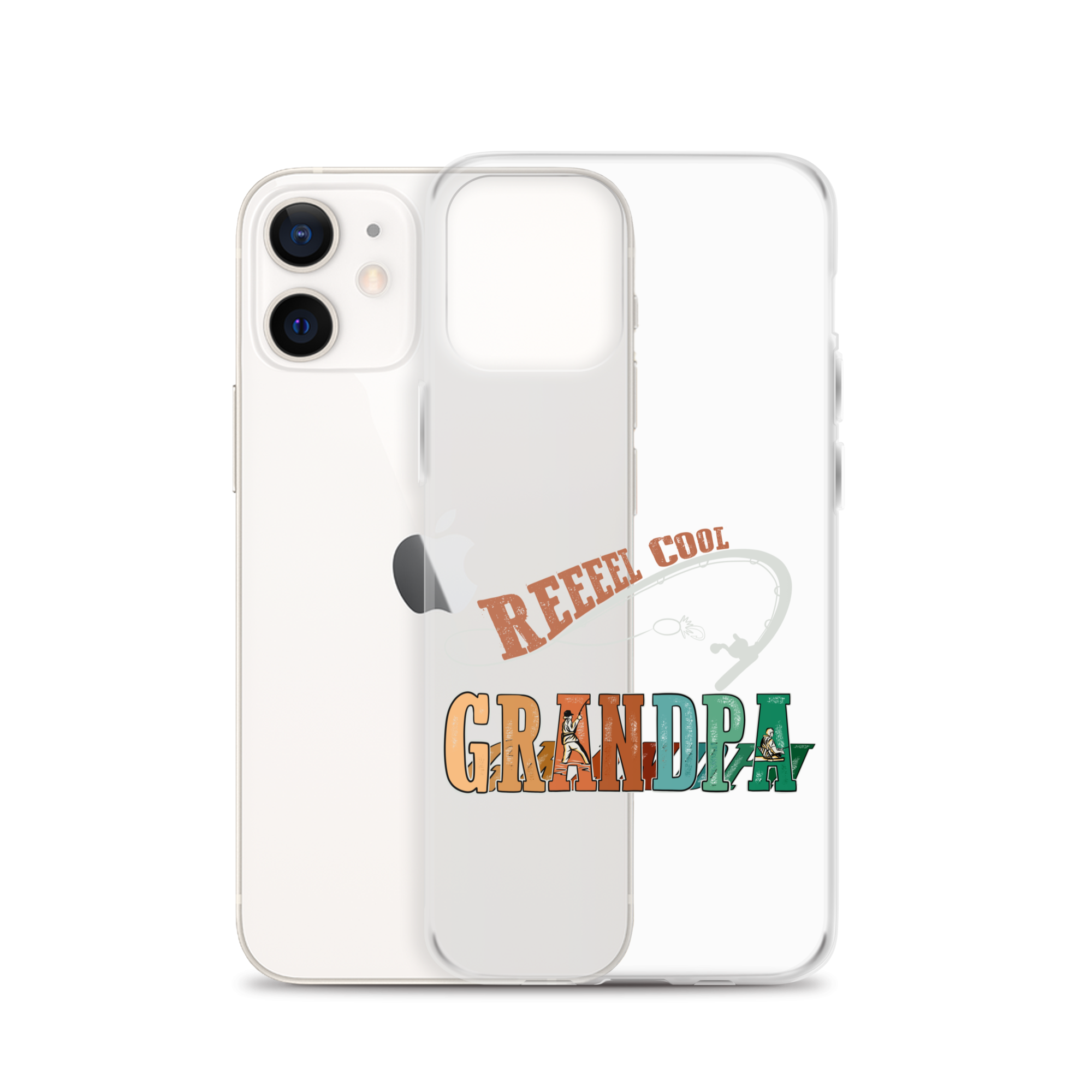 Reel Cool Grandpa Clear Case for iPhone®