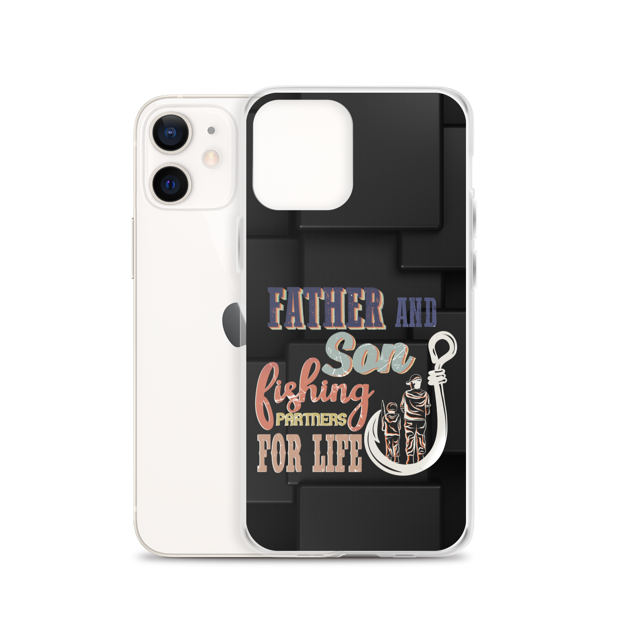 Father And Son Fishing Partners For Life Clear Case for iPhone®