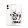 My Heart Is On That Field Clear Case for iPhone®