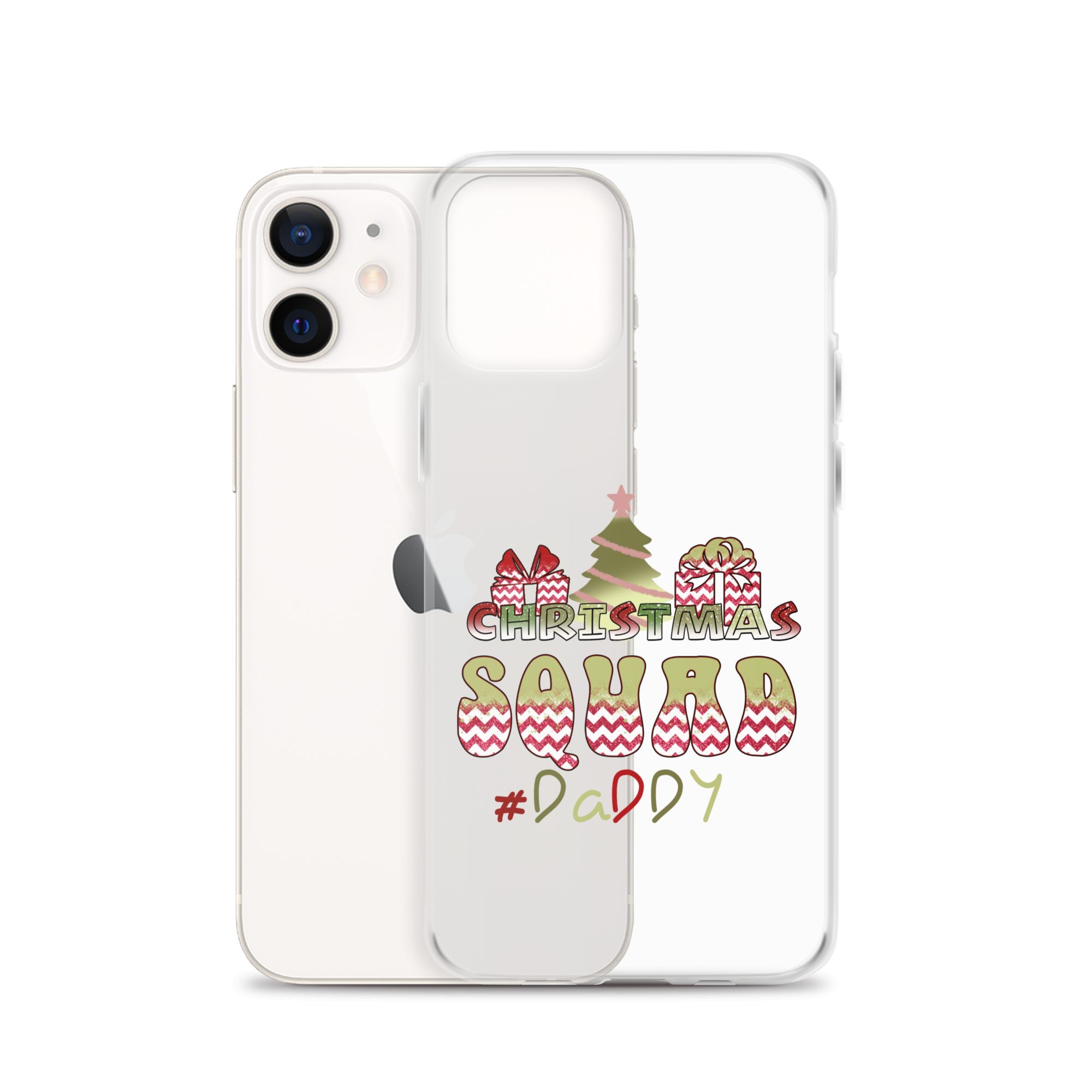 Christmas Squad Daddy Clear Case for iPhone®