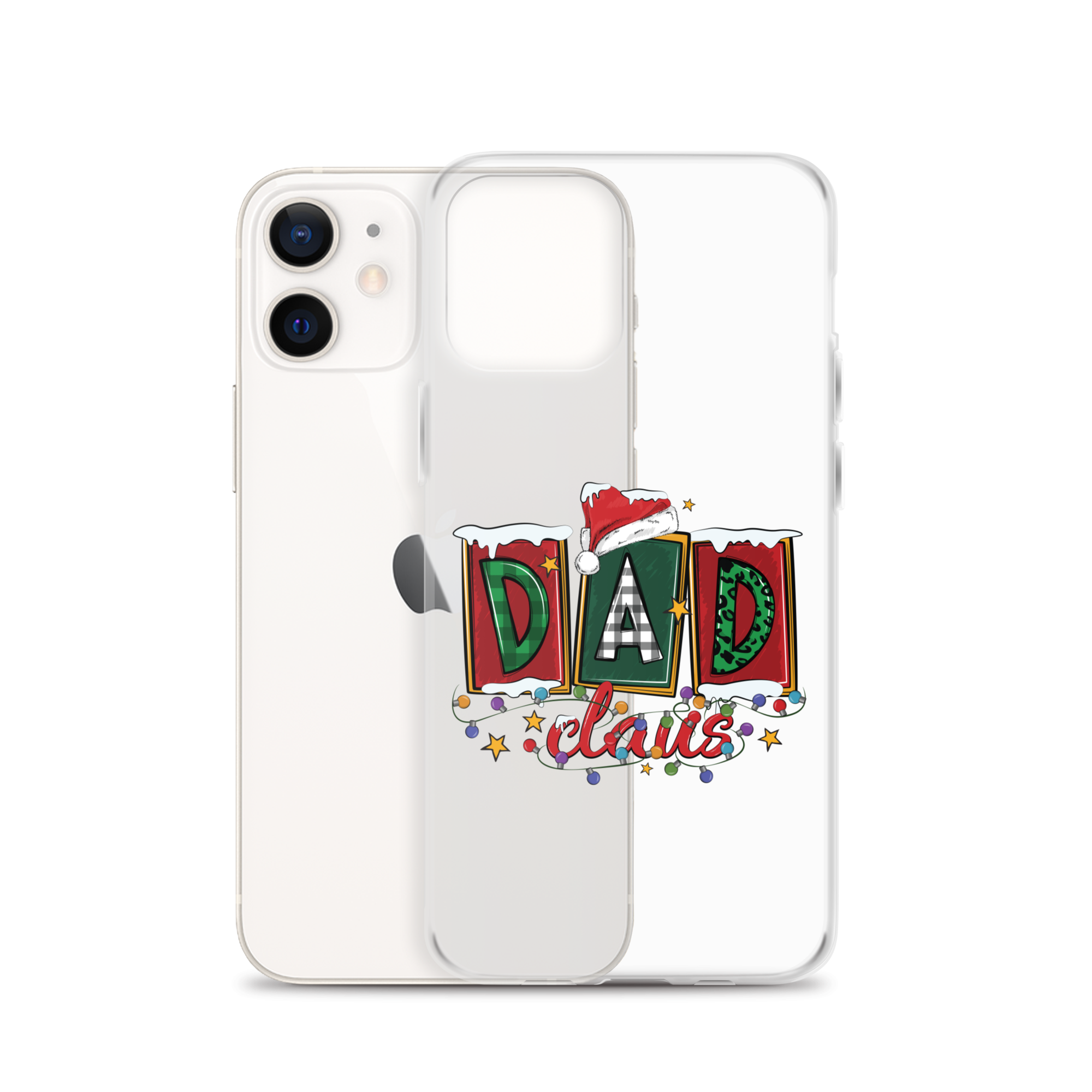 Dad Claus Clear Case for iPhone®