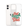 First Christmas As Dad Clear Case for iPhone®