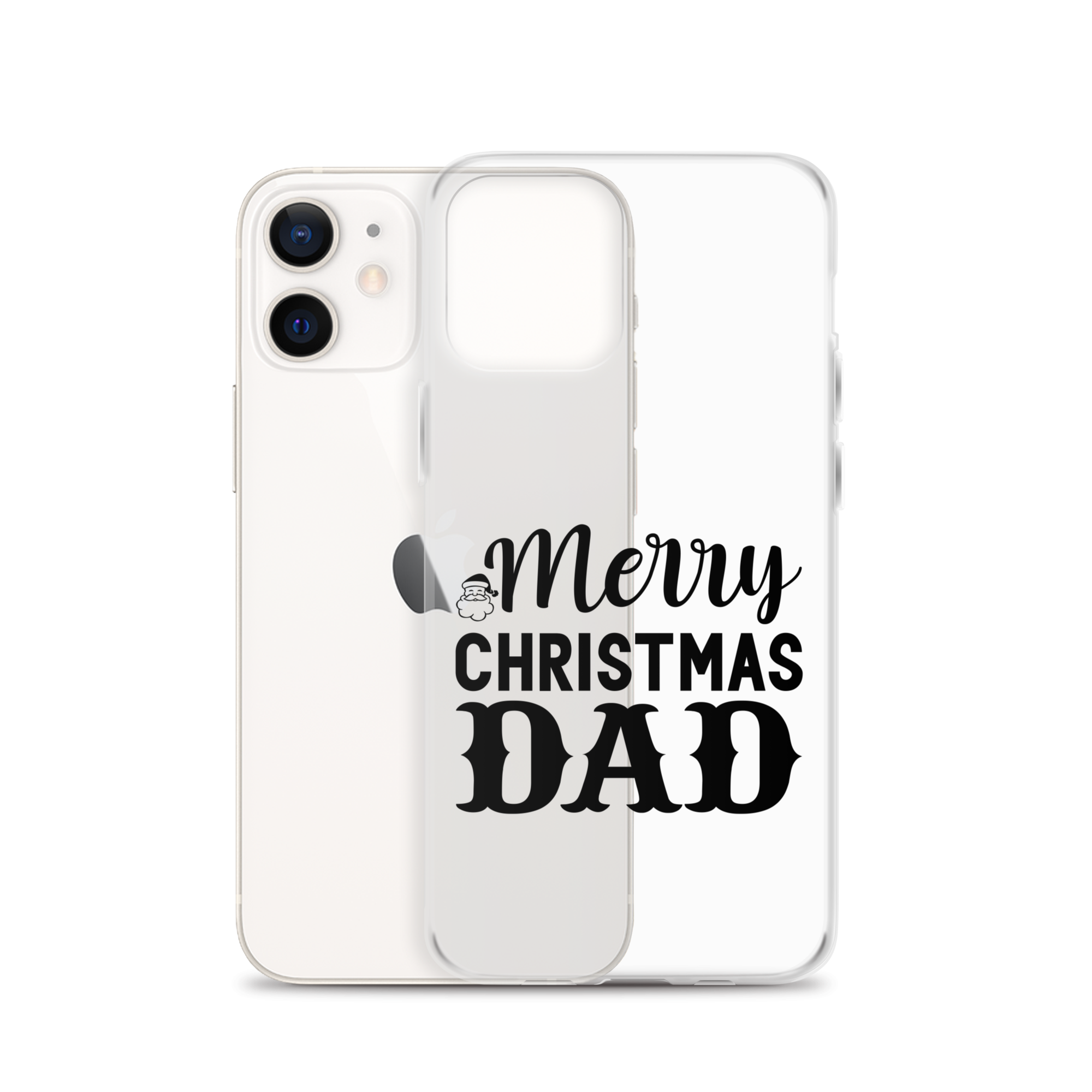 Merry Christmas Dad Clear Case for iPhone®