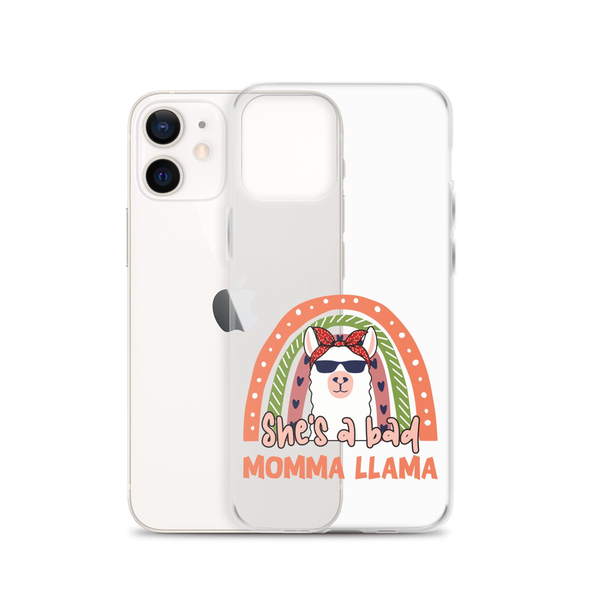 She's A Bad Momma Llama Clear Case for iPhone®