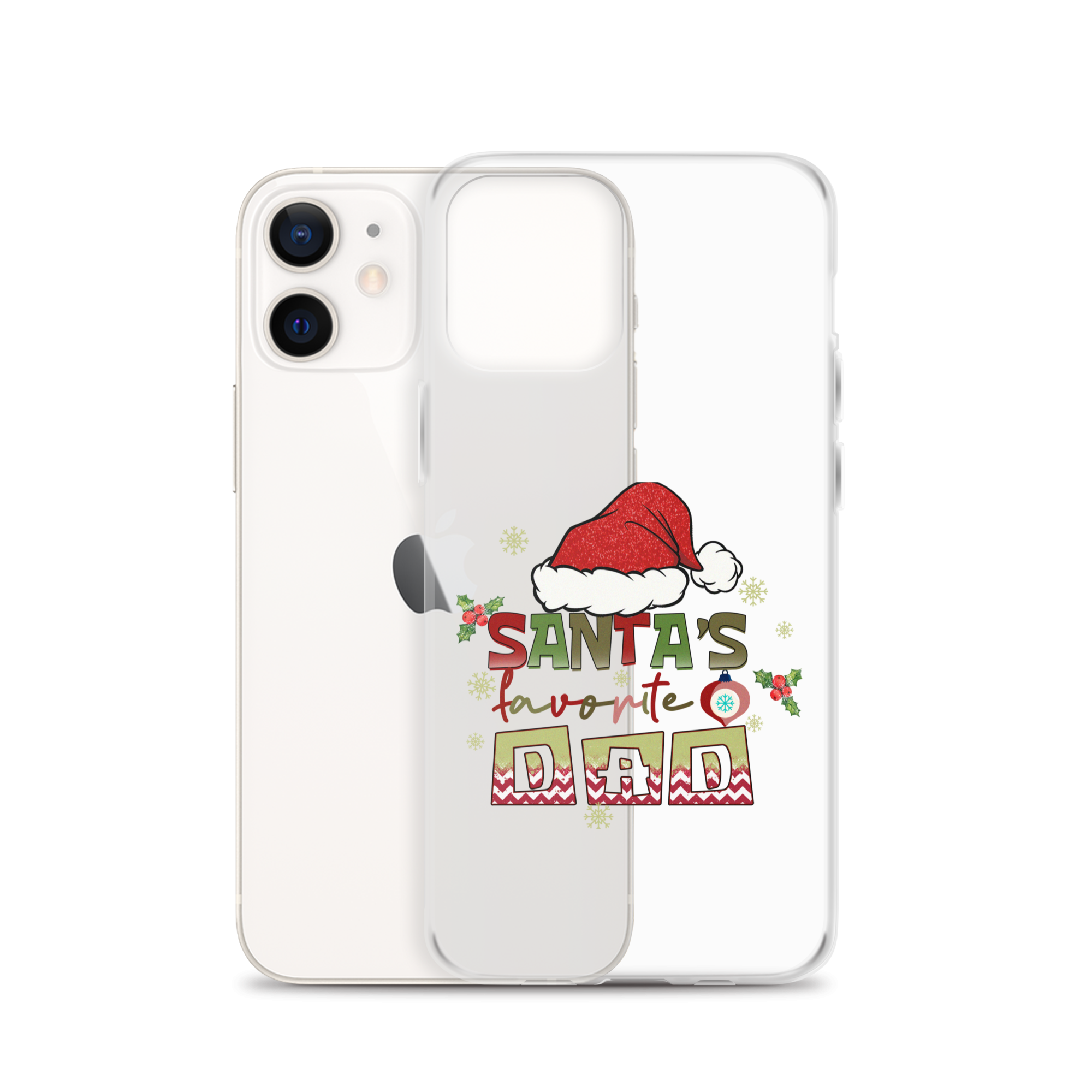 Santa's Favorite Dad Clear Case for iPhone®