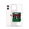 First Christmas As Dad Clear Case for iPhone®