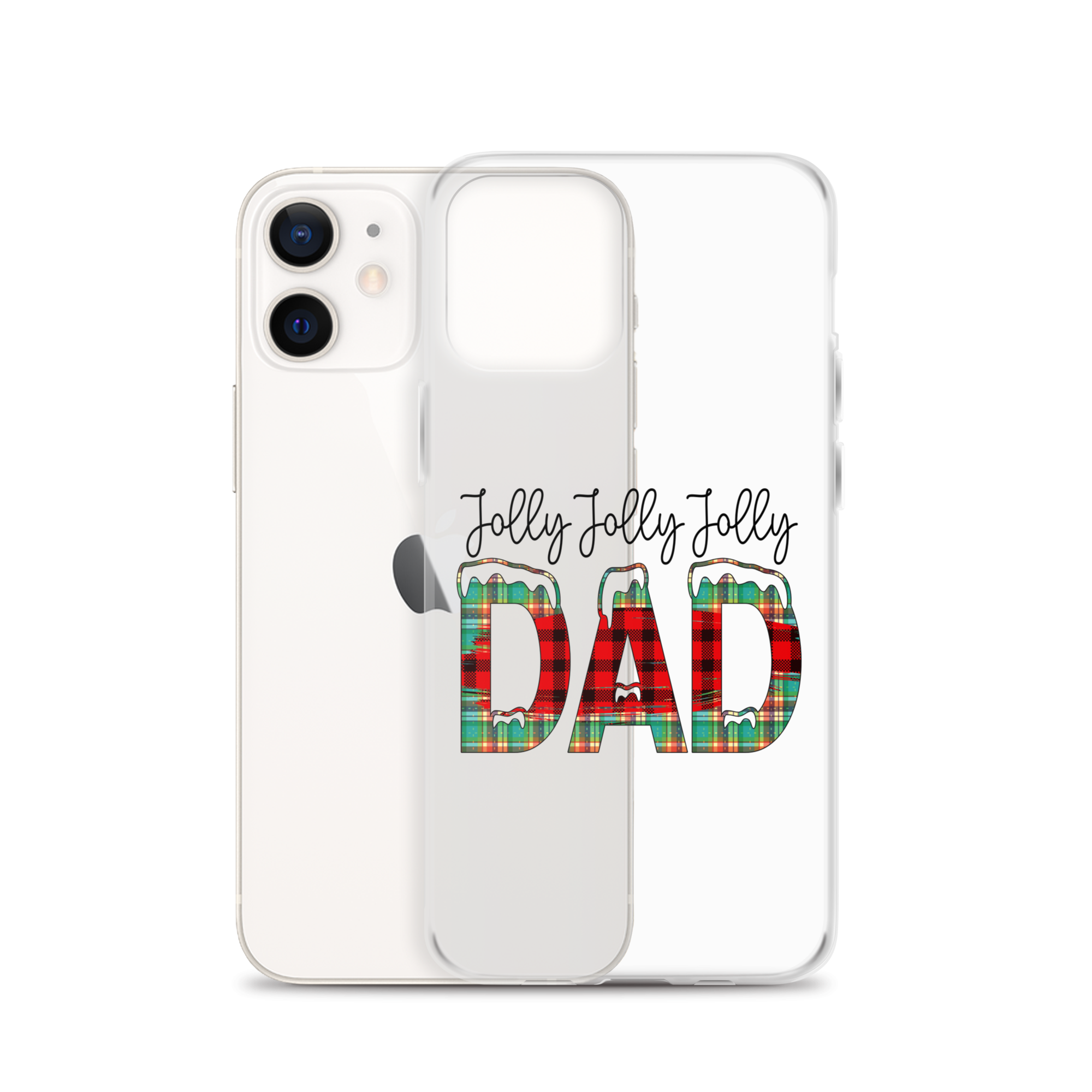 Jolly Jolly Jolly Dad Clear Case for iPhone®