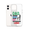 Dad Thanks For Not Pulling Out, Happy Father's Day, Love  Clear Case for iPhone®