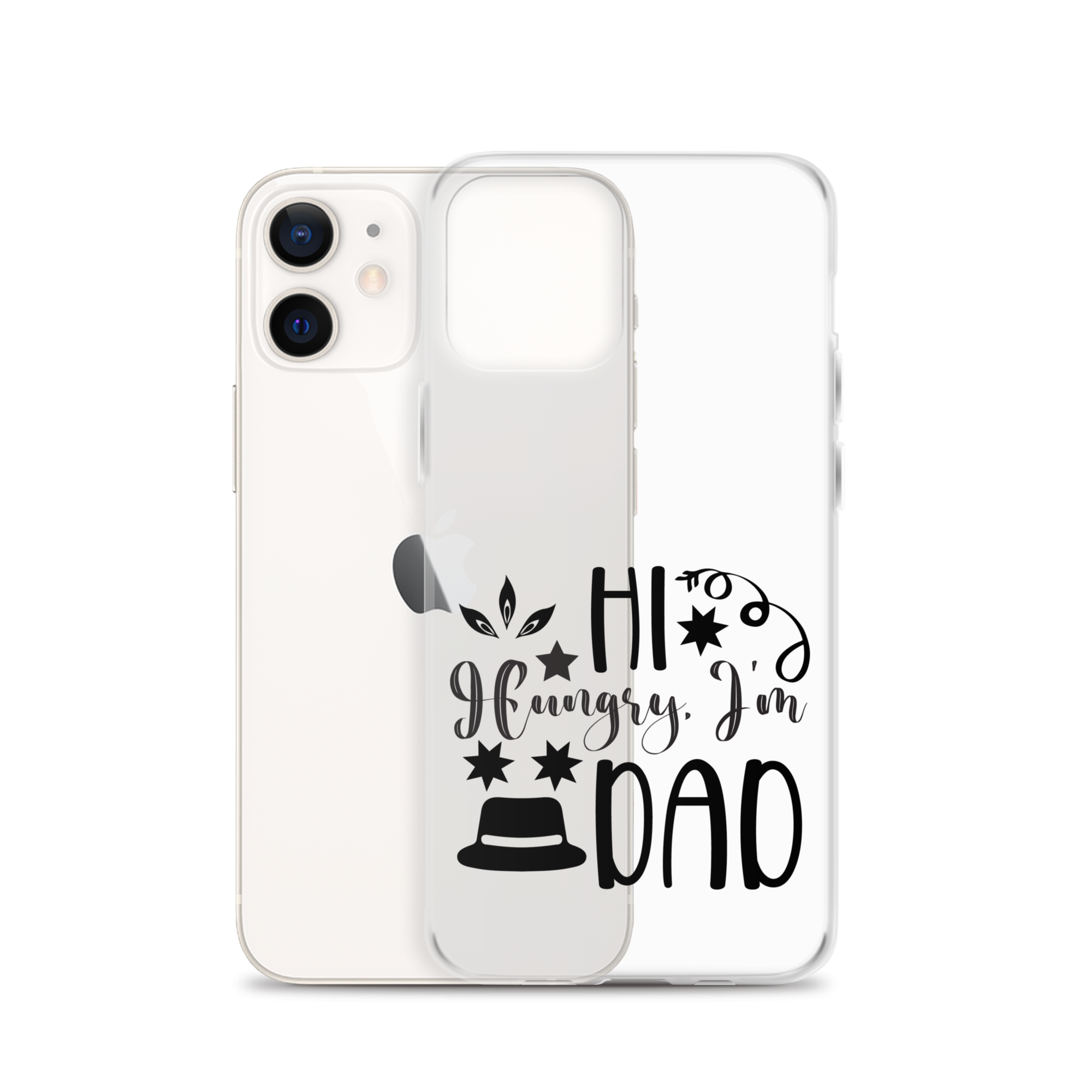 Hi, Hangry, I'm Dad. Clear Case for iPhone®