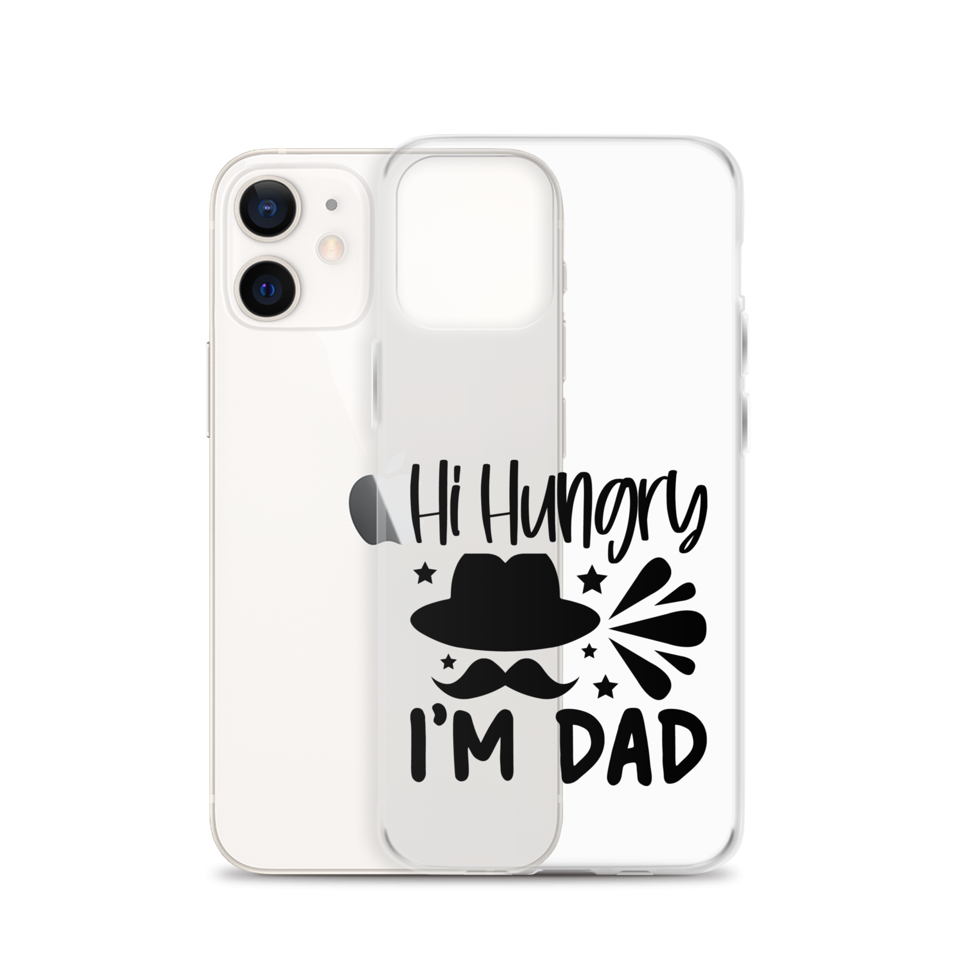 Hi, Hangry, I'm Dad. Clear Case for iPhone®