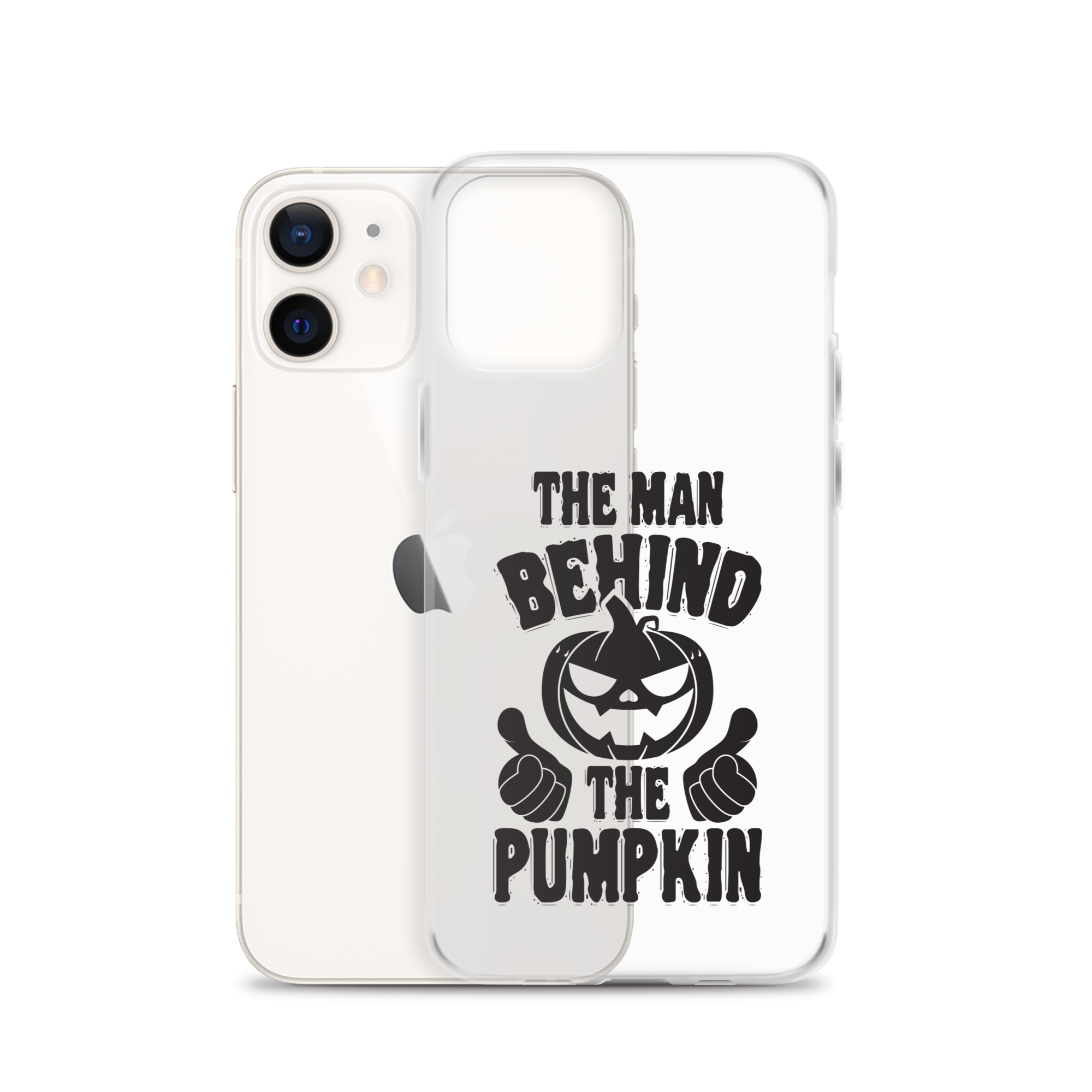 The Man Behind The Pumpkin Clear Case for iPhone®