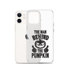 The Man Behind The Pumpkin Clear Case for iPhone®