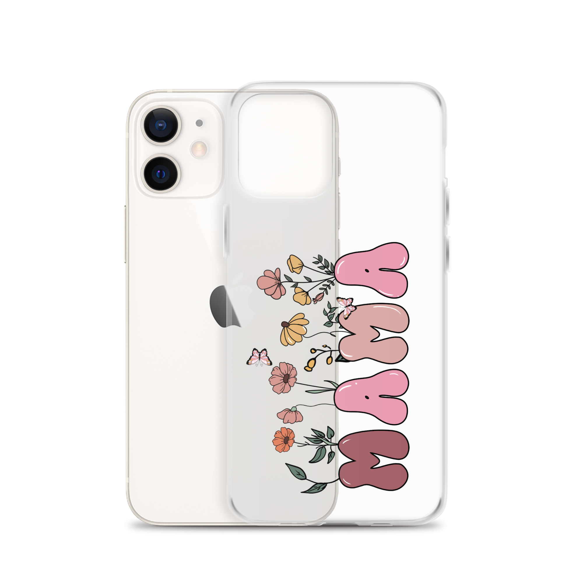 Floral Mama Clear Case for iPhone®