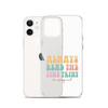 Always Read The Fine Print I'm Pregnant Clear Case for iPhone®