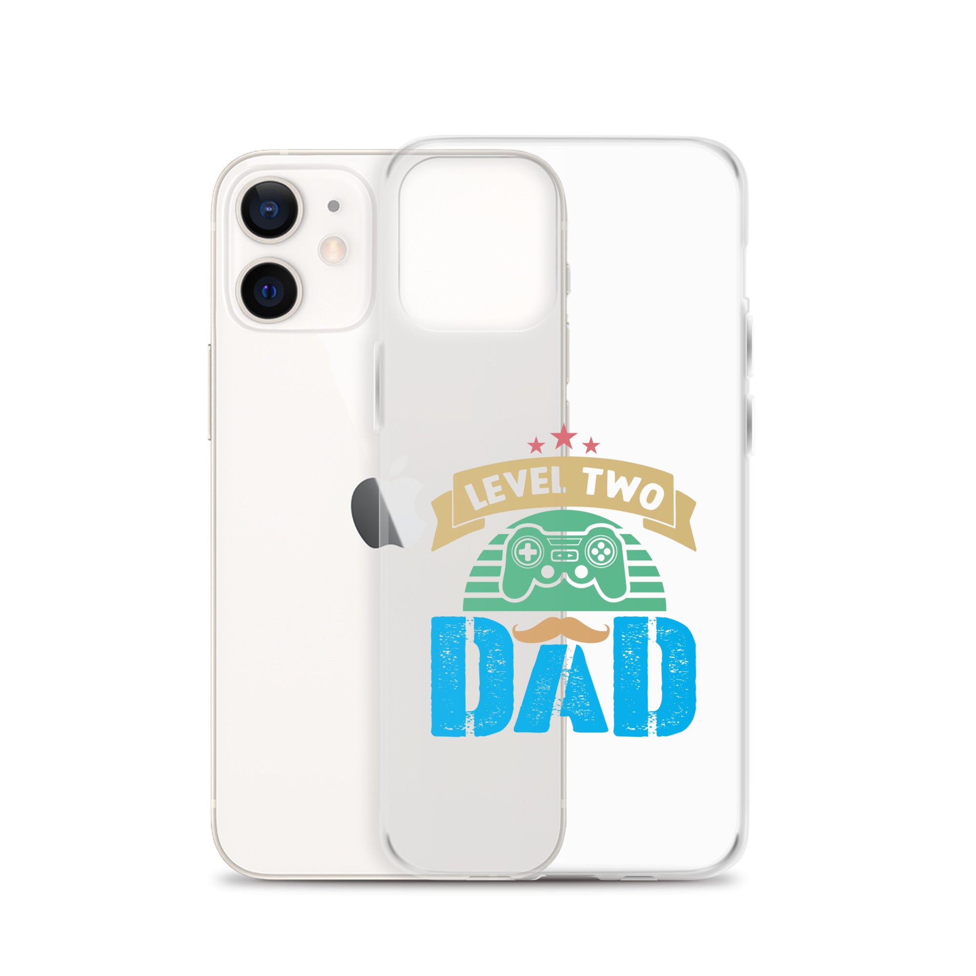 Level Two Dad Clear Case for iPhone®