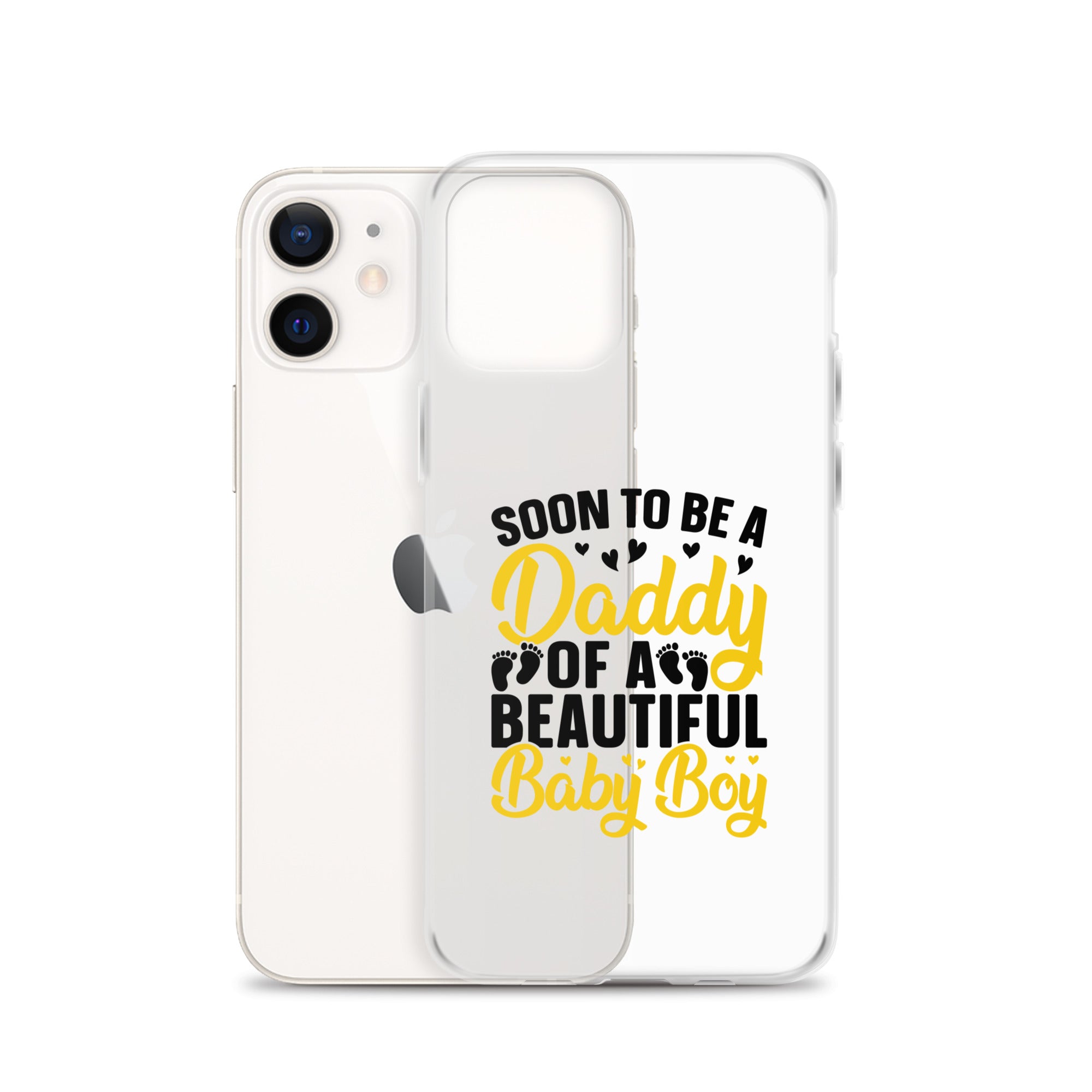 Soon To Be A Daddy For Boy Clear Case for iPhone®