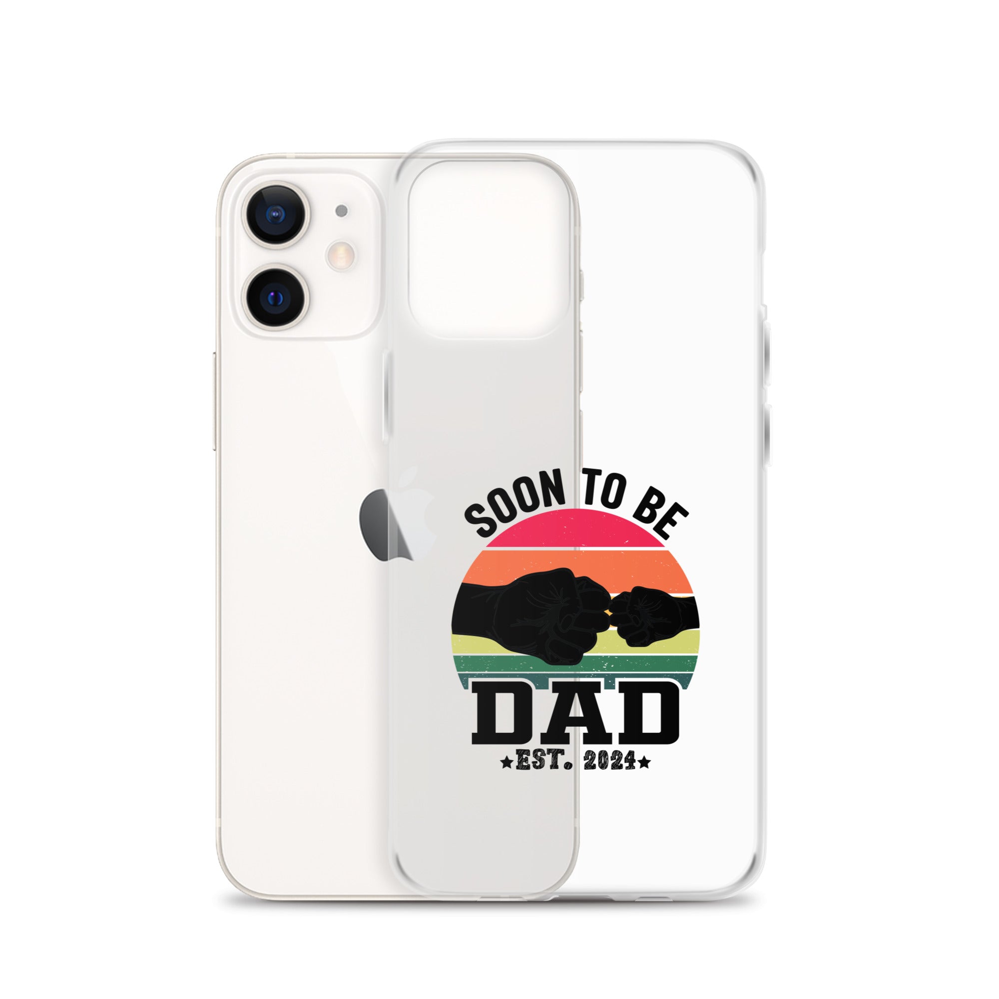 Soon To Be Dad Est. 2024 Clear Case for iPhone®