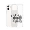 No More Wine For 9 Months Clear Case for iPhone®