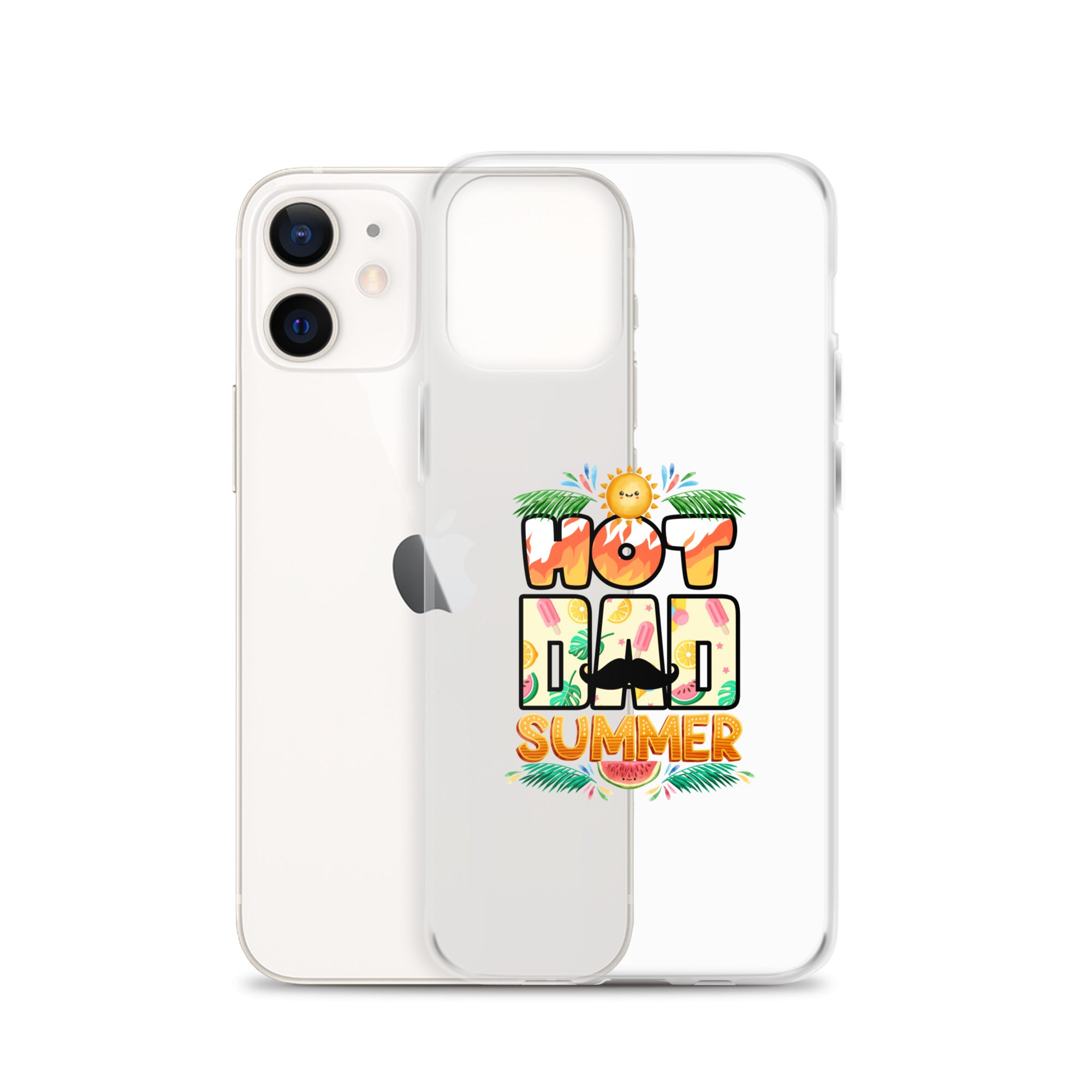 Hot Dad Summer Clear Case for iPhone®