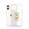 Im Not Sleeping Im Resting My Eyes Dad Clear Case for iPhone®