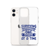 Surviving Fatherhood One Beer At A time Clear Case for iPhone®