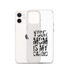 Your Mom Is My Cardio Clear Case for iPhone®