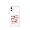 All Mama Wants Is A Silent Night Clear Case for iPhone®