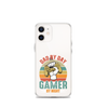 Dad By Day Gamer By Night Clear Case for iPhone®