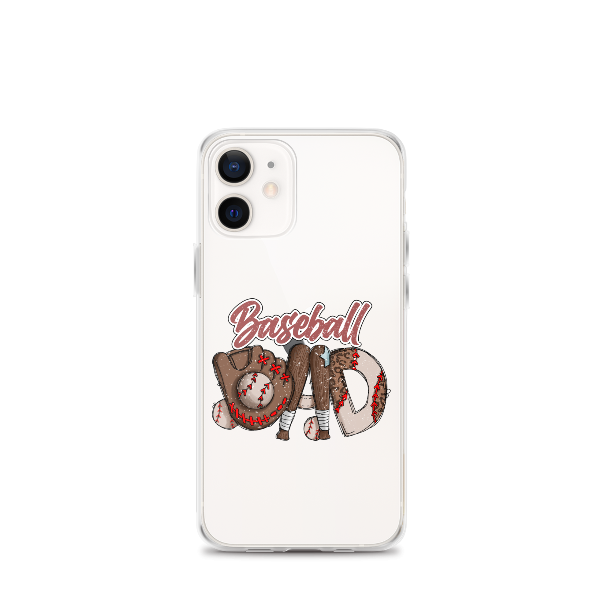 Baseball Dad Clear Case for iPhone®