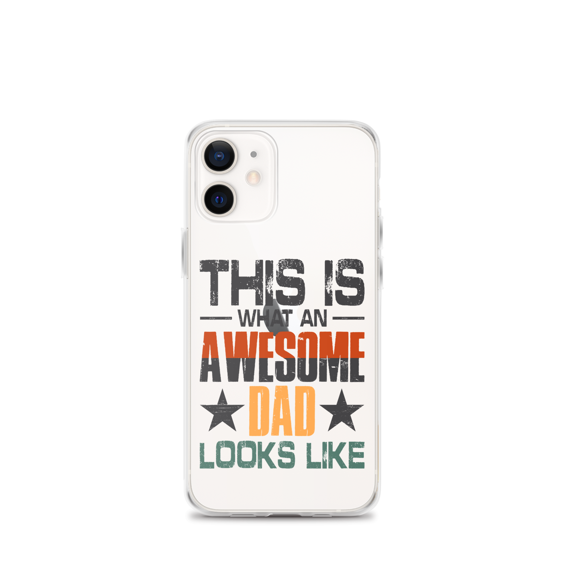 This What An Awesome Dad Looks Like Clear Case for iPhone®