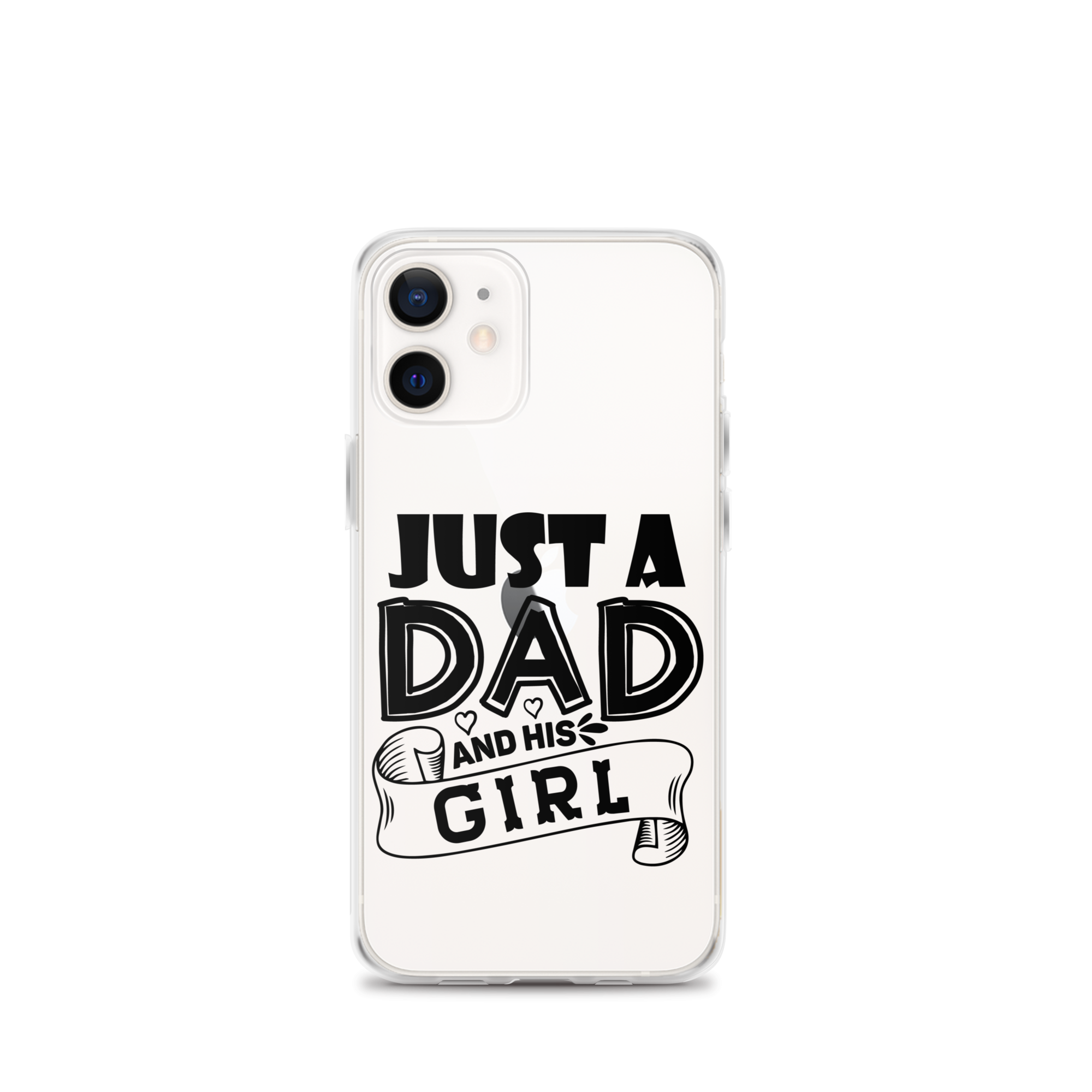 Just A Dad And His Girl Clear Case for iPhone®