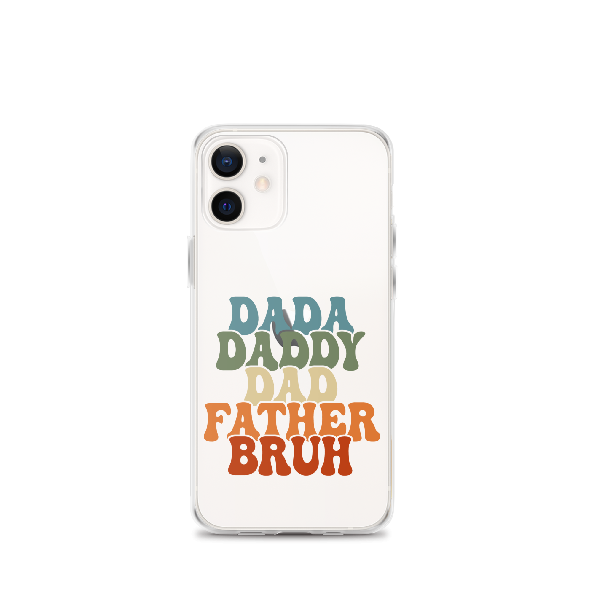 Dada Daddy Dad Father Bruh Clear Case for iPhone®