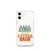 Dada Daddy Dad Father Bruh Clear Case for iPhone®