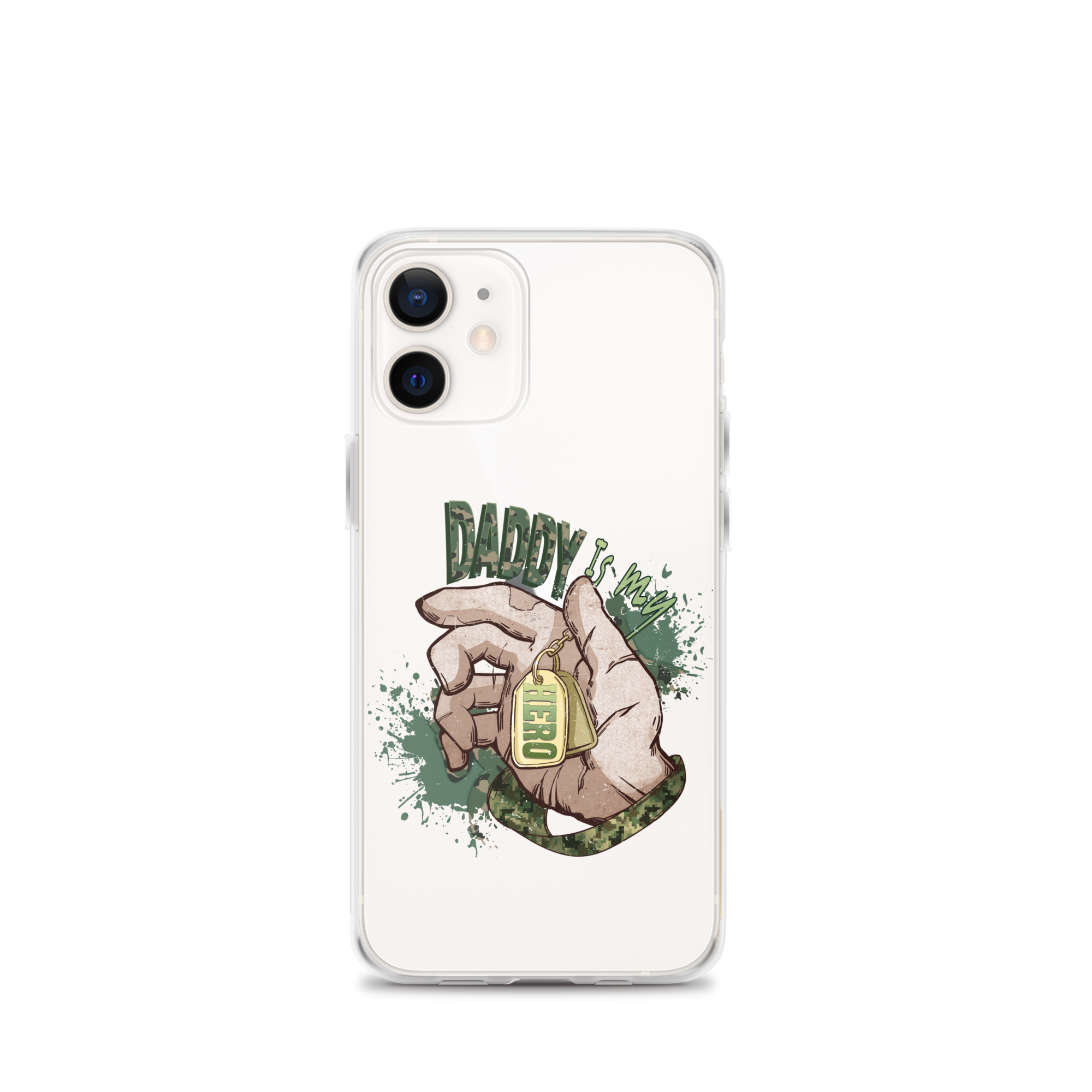 Daddy Is My Hero Clear Case for iPhone®