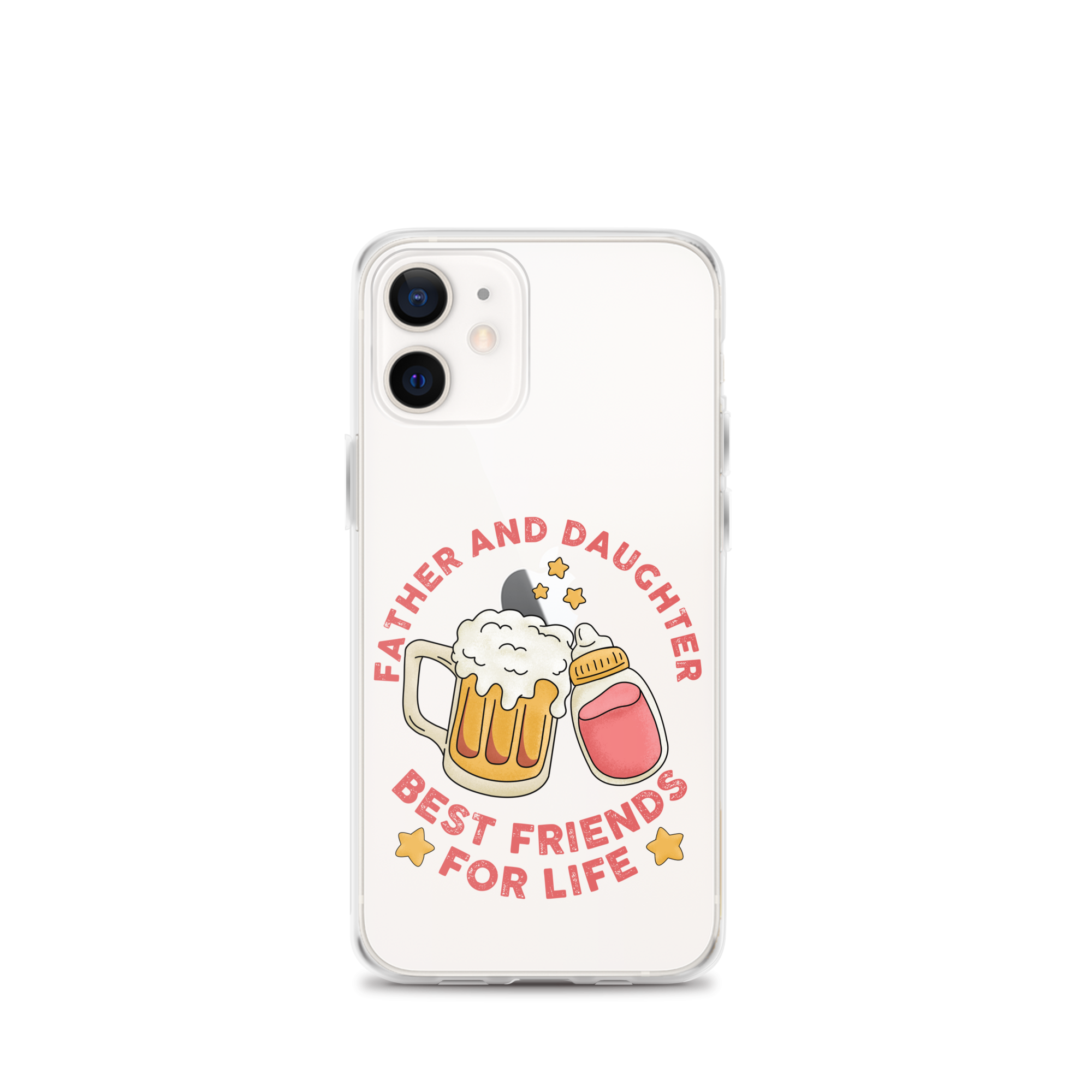 Father And Daughter Best Friends For Life Clear Case for iPhone®