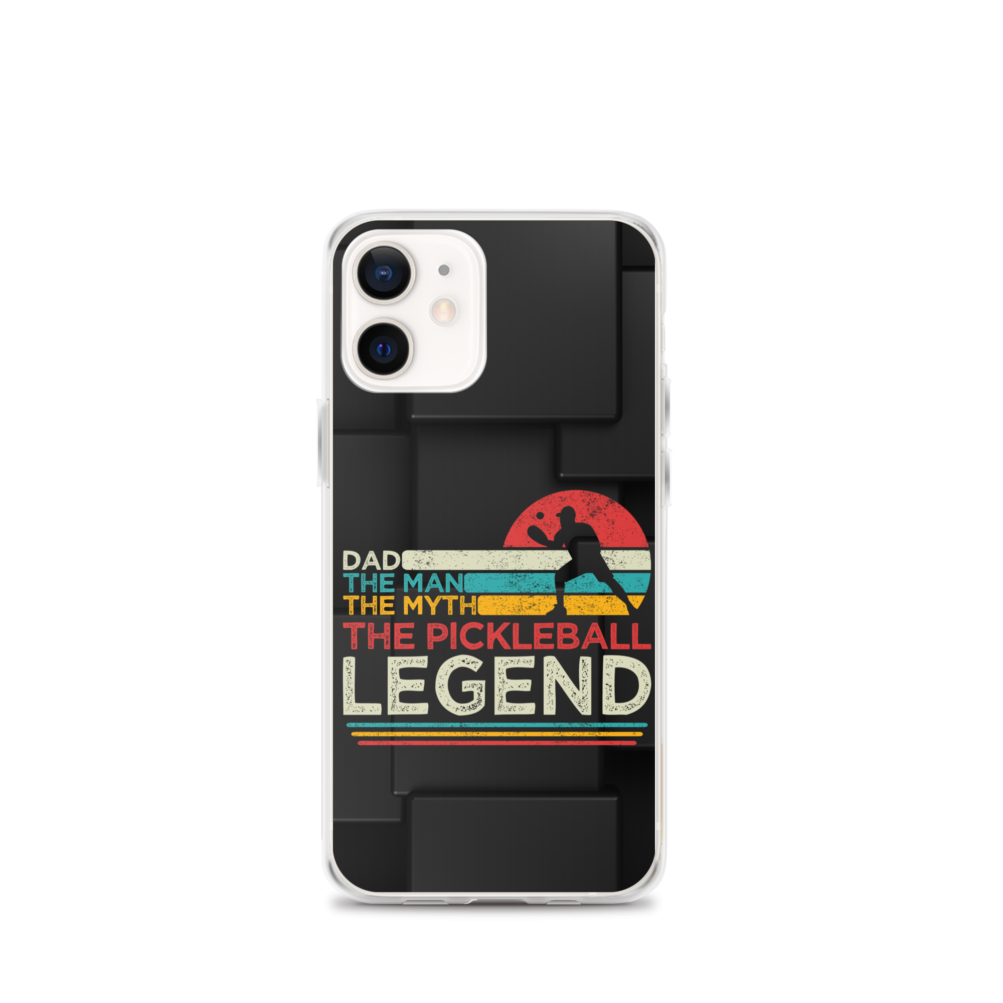 Dad The Man The Myth The Pickleball Legend Clear Case for iPhone®