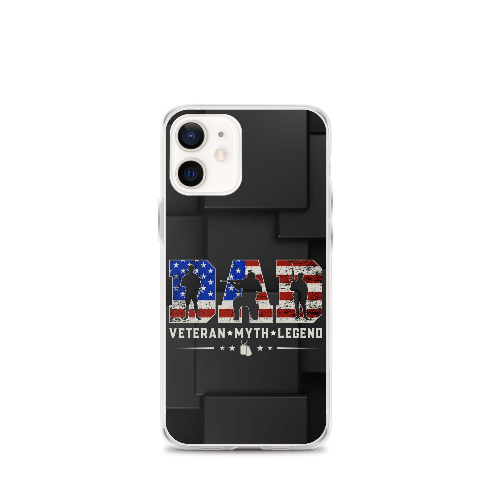 Dad Veteran Myth Legend Clear Case for iPhone®