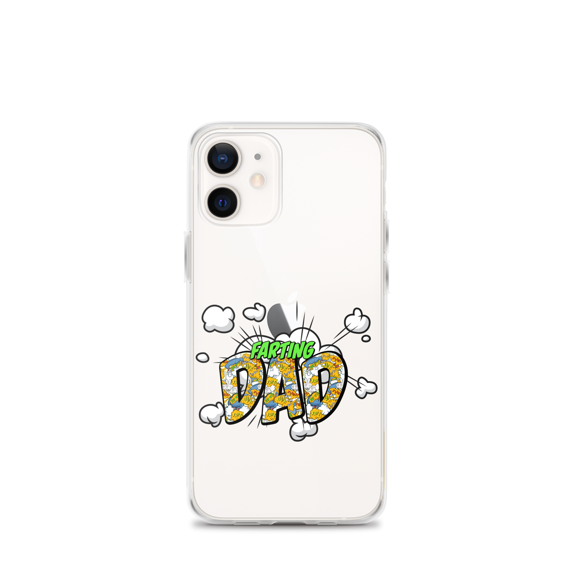 Farting Dad Clear Case for iPhone®