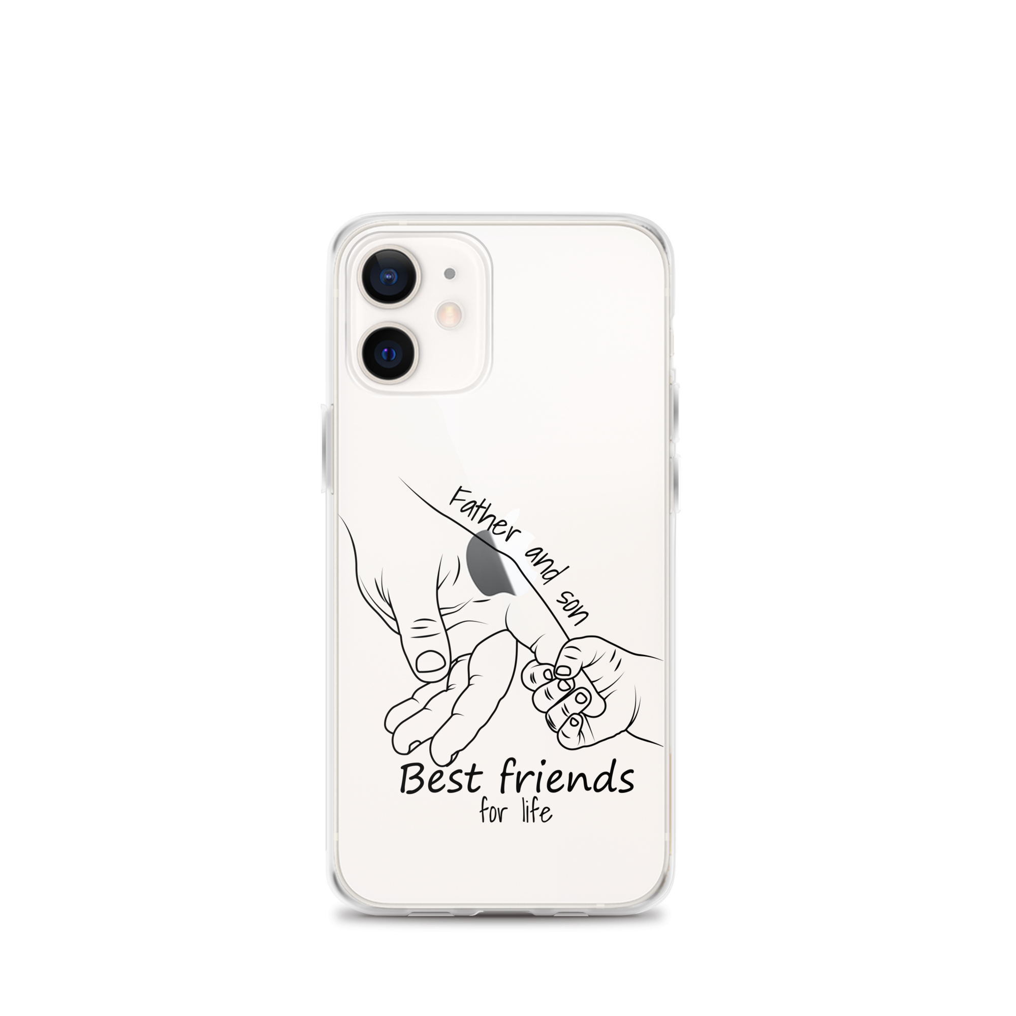 Father And Son Best Friends For Life Clear Case for iPhone®