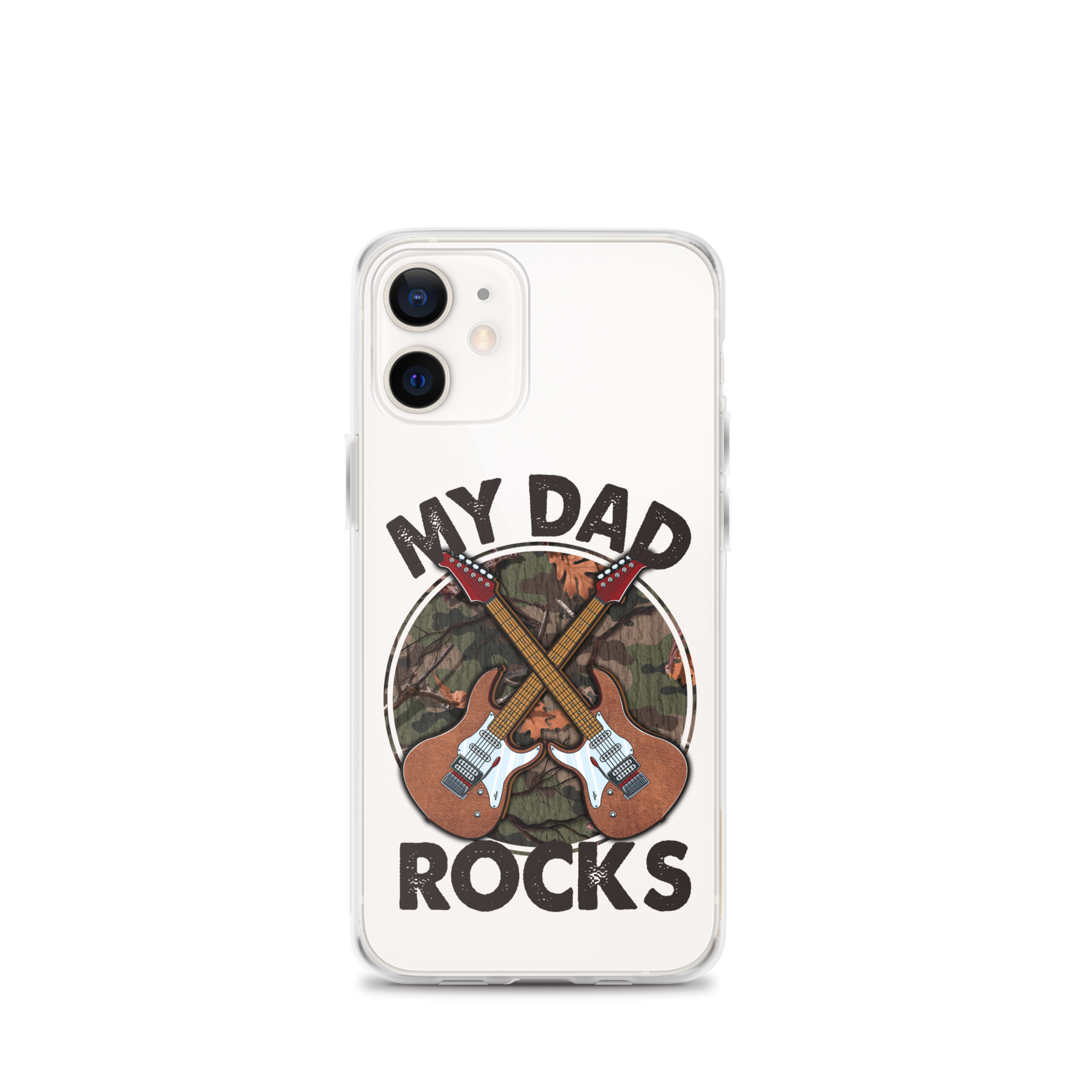 My Dad Rocks Clear Case for iPhone®