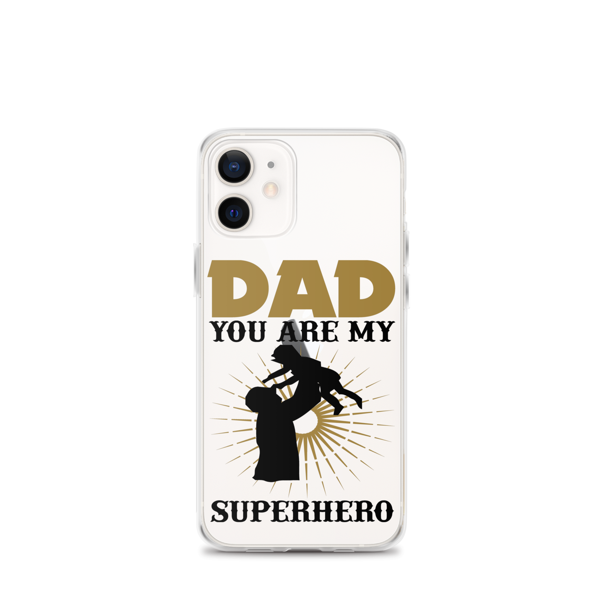 Dad You Are My Superhero Clear Case for iPhone®