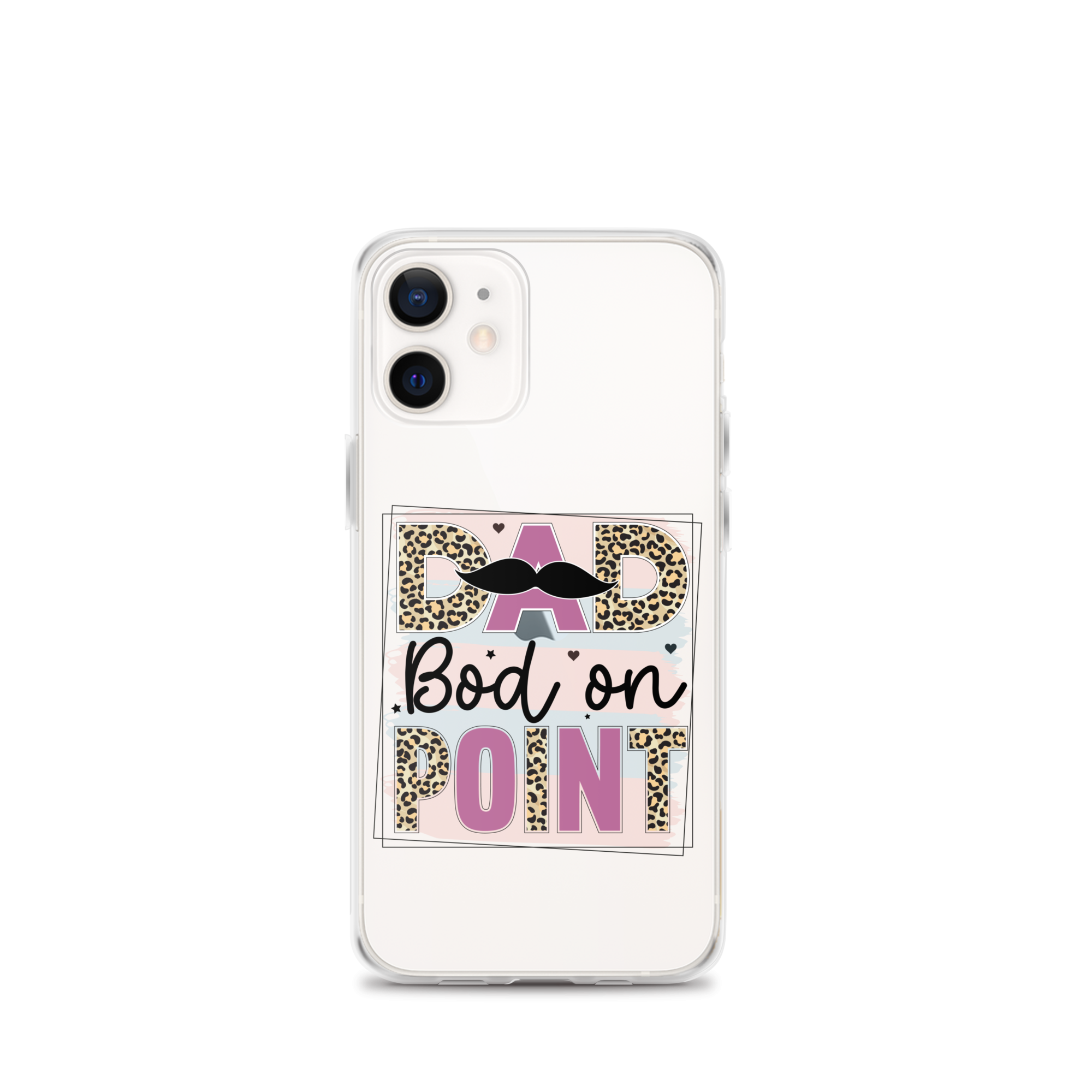 Dad Bod On Point Clear Case for iPhone®